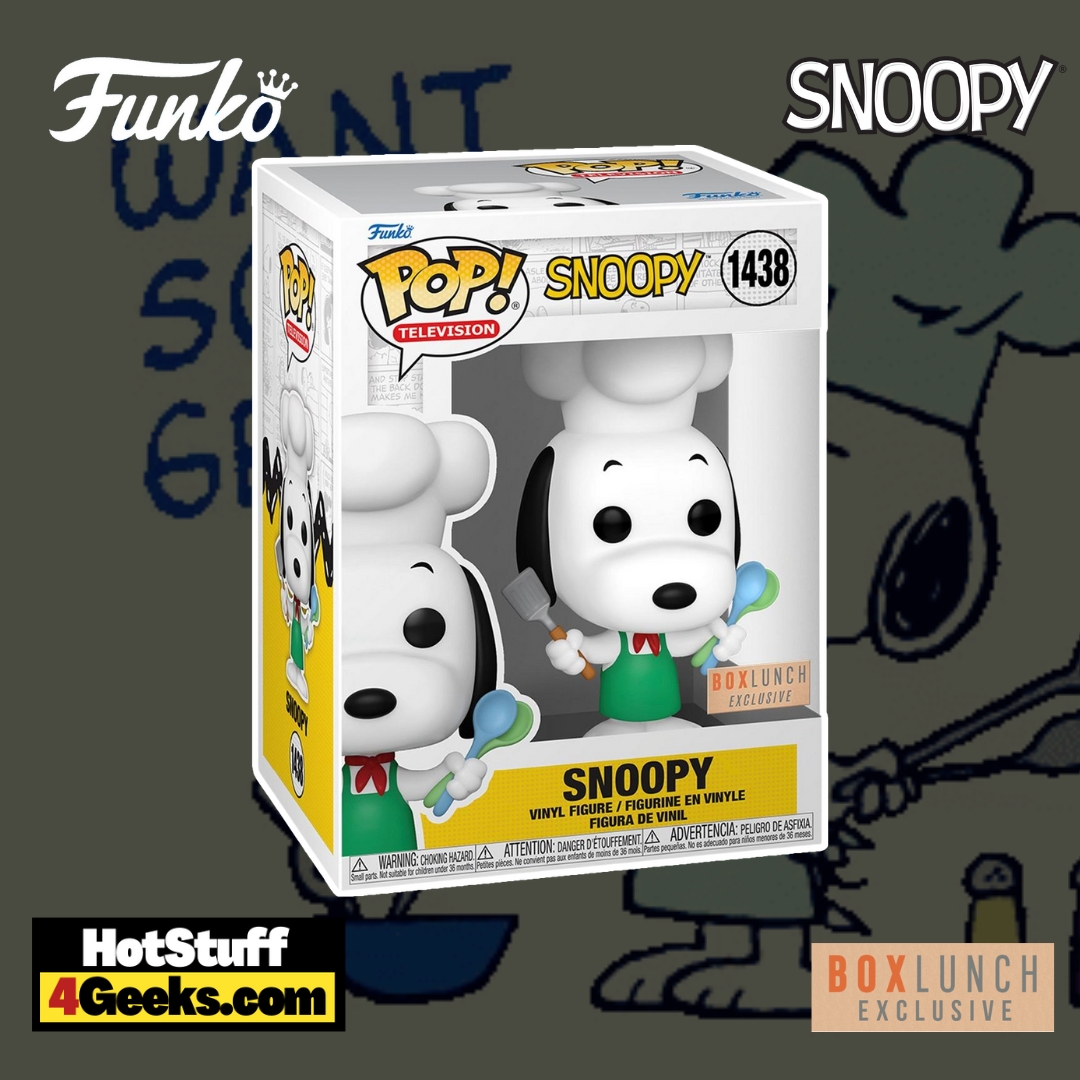 Funko Pop! Television: Peanuts - Chef Snoopy Funko Pop! Vinyl Figure - BoxLunch Exclusive