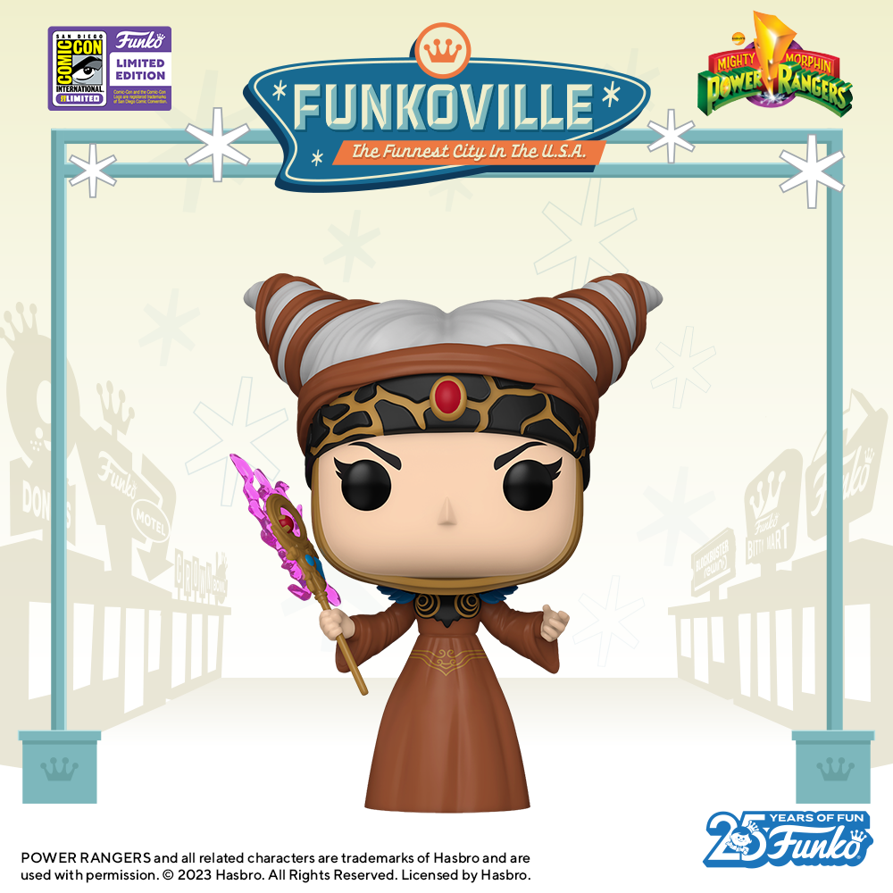 Funko POP! Mighty Morphin Power Rangers – Rita Repulsa Funko Pop! Vinyl Figure – SDCC 2023 Exclusive