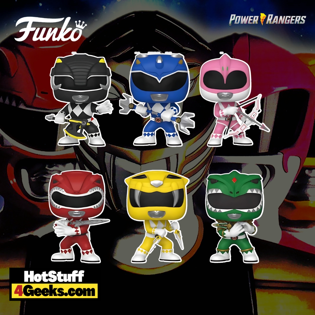 Funko Pop! Television: Power Rangers Funko Pop! Vinyl Figures (2023 Edition)