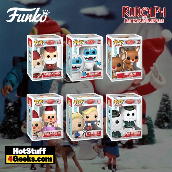 2023 NEW Rudolph the Red-Nosed Reindeer Funko Pops!