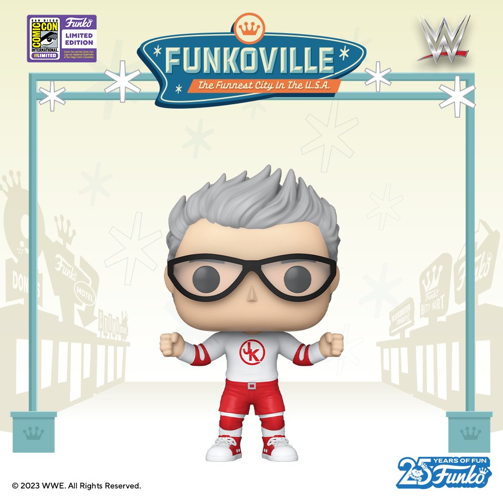 Funko POP! WWE: Johnny Knoxville Funko Pop! Vinyl Figure – SDCC 2023 Exclusive