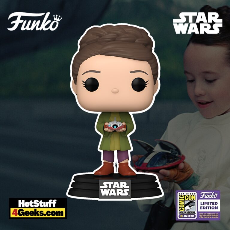 SDCC 2023 Star Wars Young Leia with Lola Funko Pop!