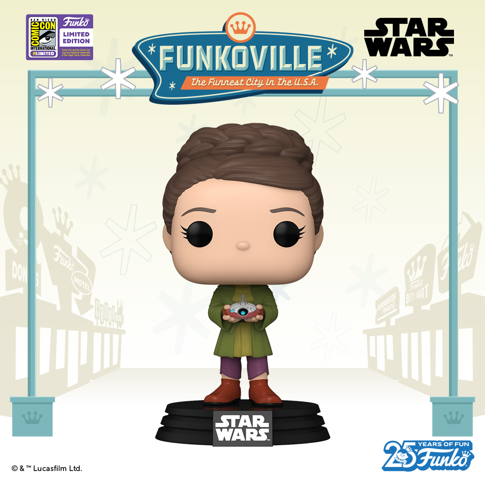 Funko POP! Star Wars: Young Leia with Lola Funko Pop! Vinyl Figure – SDCC 2023 Exclusive