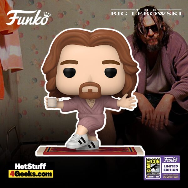 SDCC 2023 The Big Lebowski The Dude in Robe Funko Pop! Exclusive