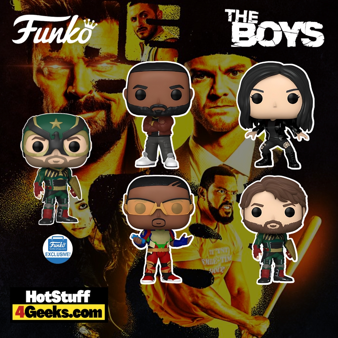 Funko Pop! Television: The Boys TV Series Funko Pop! Vinyl Figures (2023 Edition)