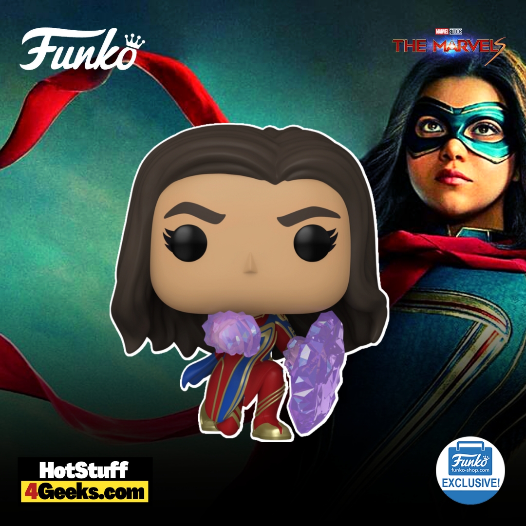 2023 NEW The Marvels: Ms. Marvel (Embiggen Punch) Funko Pop!