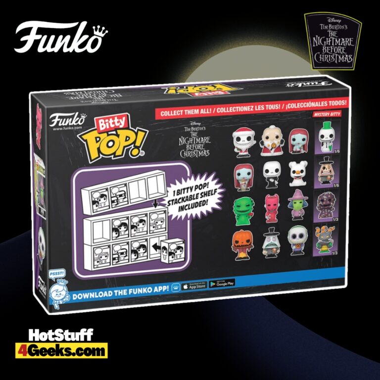 2023 NEW The Nightmare Before Christmas Bitty Funko Pops!