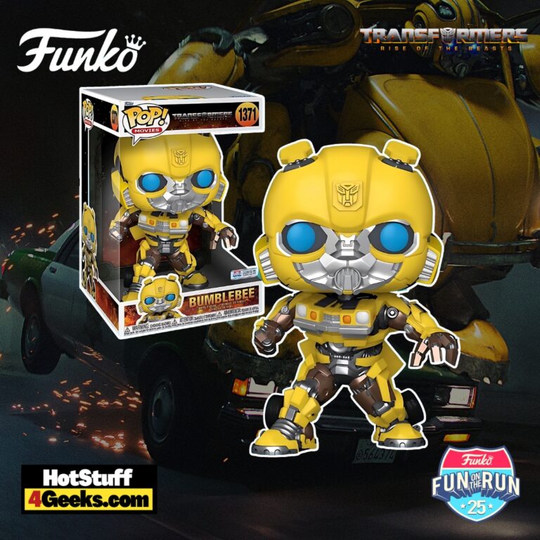 Fun On The Run Bumblebee Jumbo Inch Funko Pop