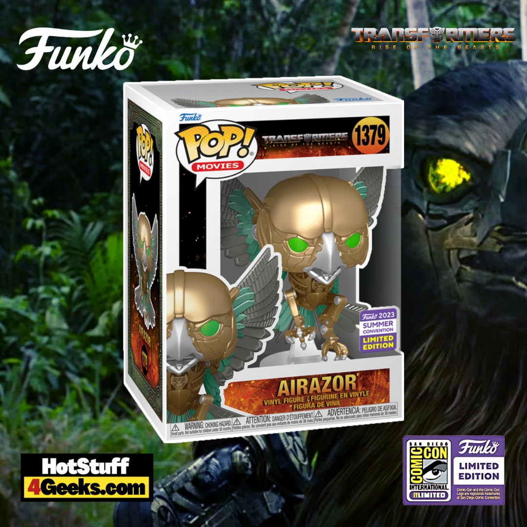 Funko POP! Transformers: Rise of the Beasts – Airazor Funko Pop! Vinyl Figure – SDCC 2023 Exclusive