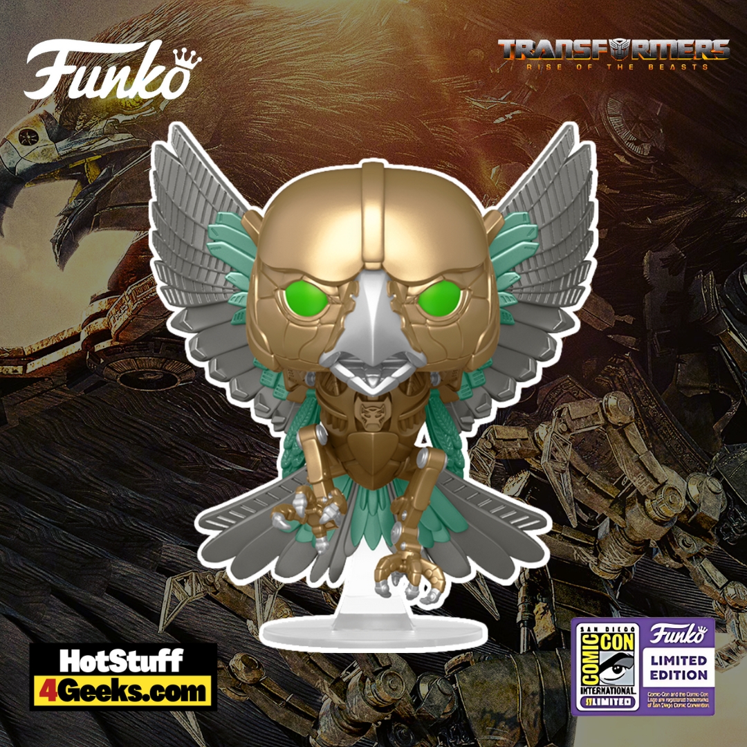 SDCC 2023: Transformers: Rise of the Beasts – Airazor Funko Pop!