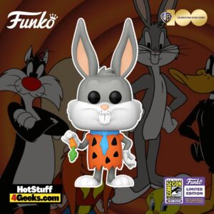 Sdcc 2023: Bugs Bunny As Fred Flintstone Funko Pop!