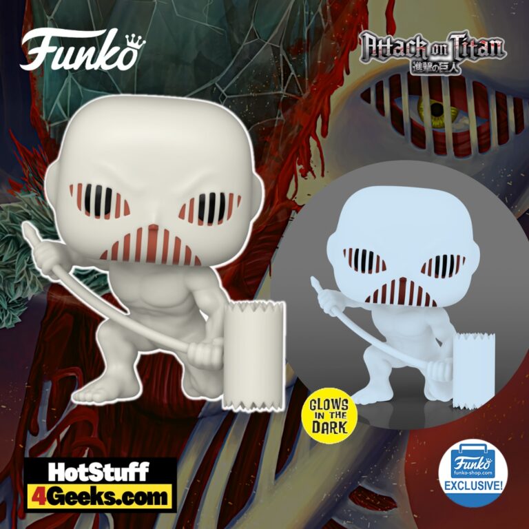 Funko Pop! Animation: Attack on Titan - War Hammer Titan Super-Sized 6-Inch Glow-In-The-Dark (GITD) Funko Pop! – Funko Shop Exclusive
