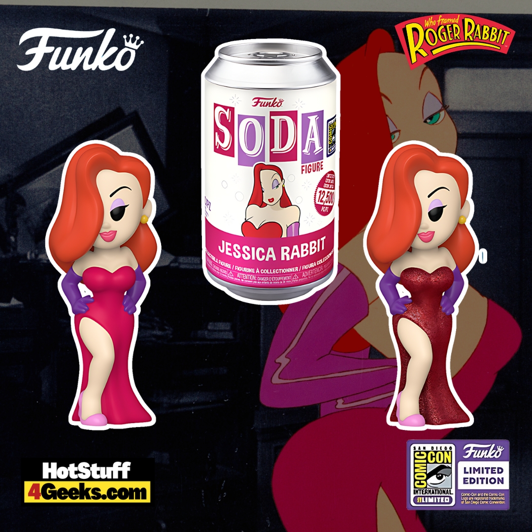 SDCC 2023: Who Framed Roger Rabbit? Jessica Rabbit Funko Soda