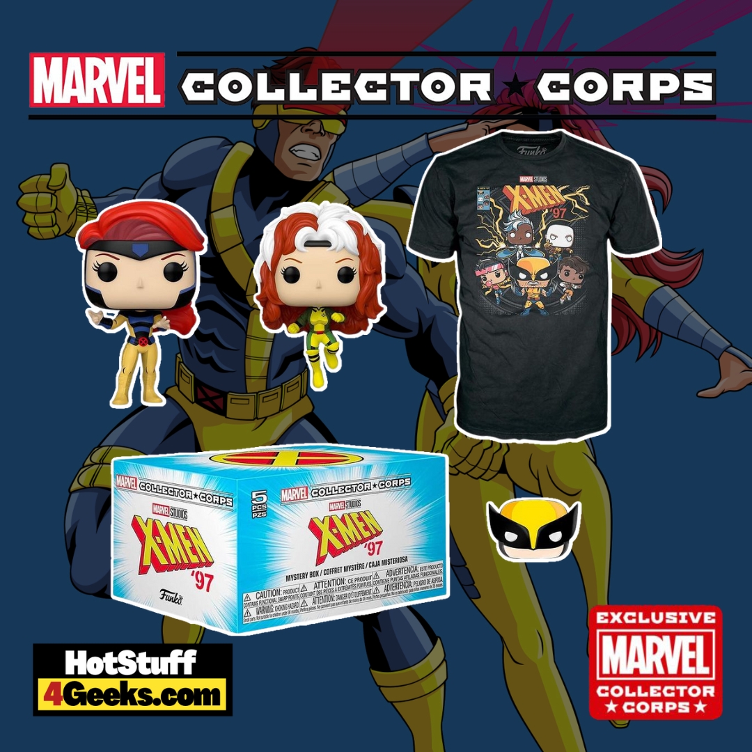 2023 NEW X-Men'97 Funko Marvel Collector Corps Box