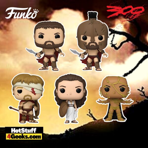 2023 NEW 300 Movie Funko Pops! Release. A New Dawn for Sparta