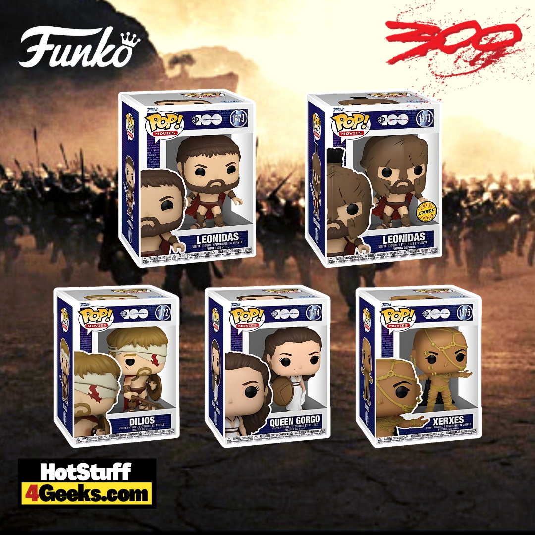 Funko Pop! Movies: 300 Movie Funko Pop! Vinyl Figures (2023 release)