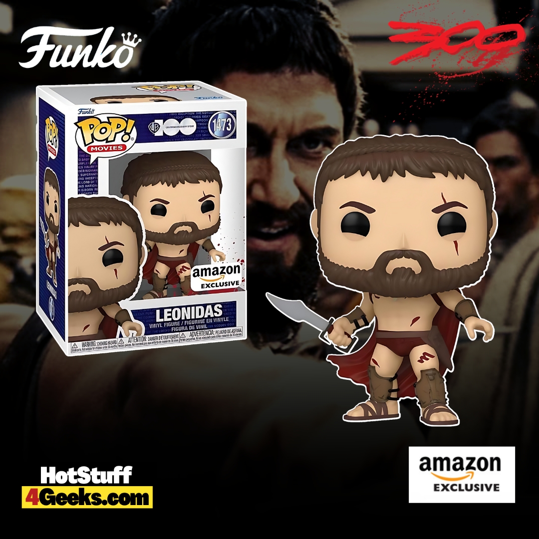 300 Movie Leonidas (Bloody) Funko Pop! Vinyl Figure - Amazon Exclusive