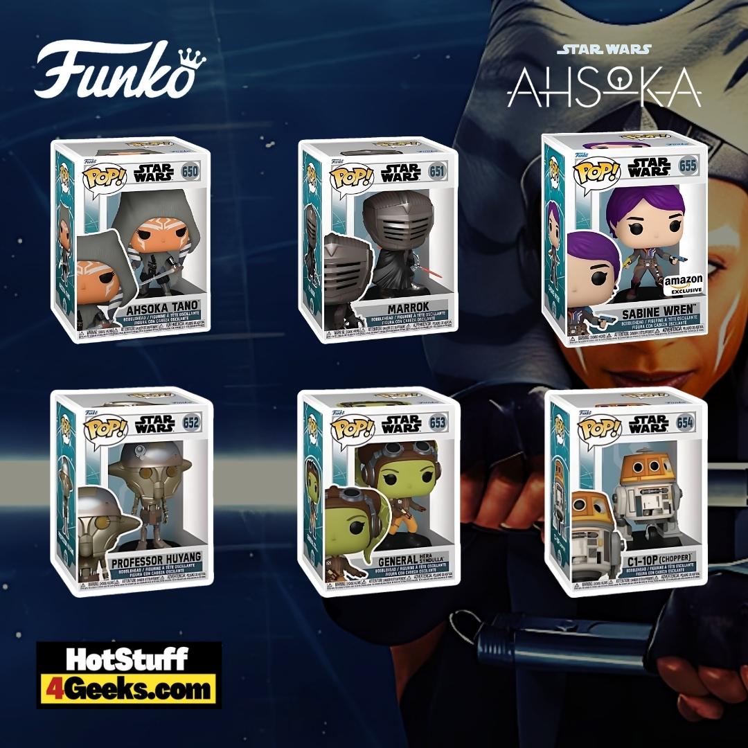 Funko Pop! Star Wars: Ahsoka Tano Live-Action TV Show Series Funko Pops! (2023 release) - Wave 1