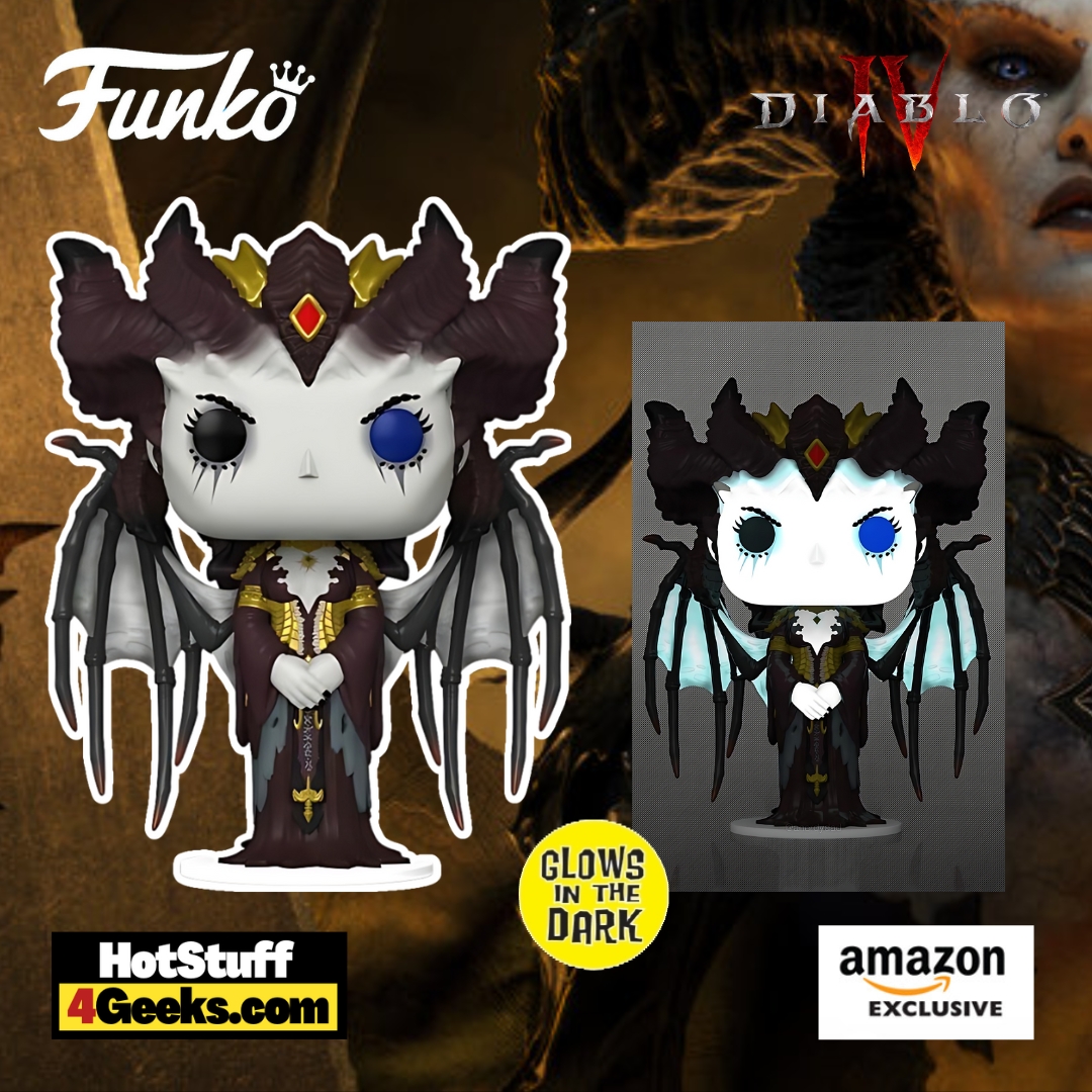 2023 NEW Diablo IV - Lilith Glow Funko Pop! Amz Exclusive