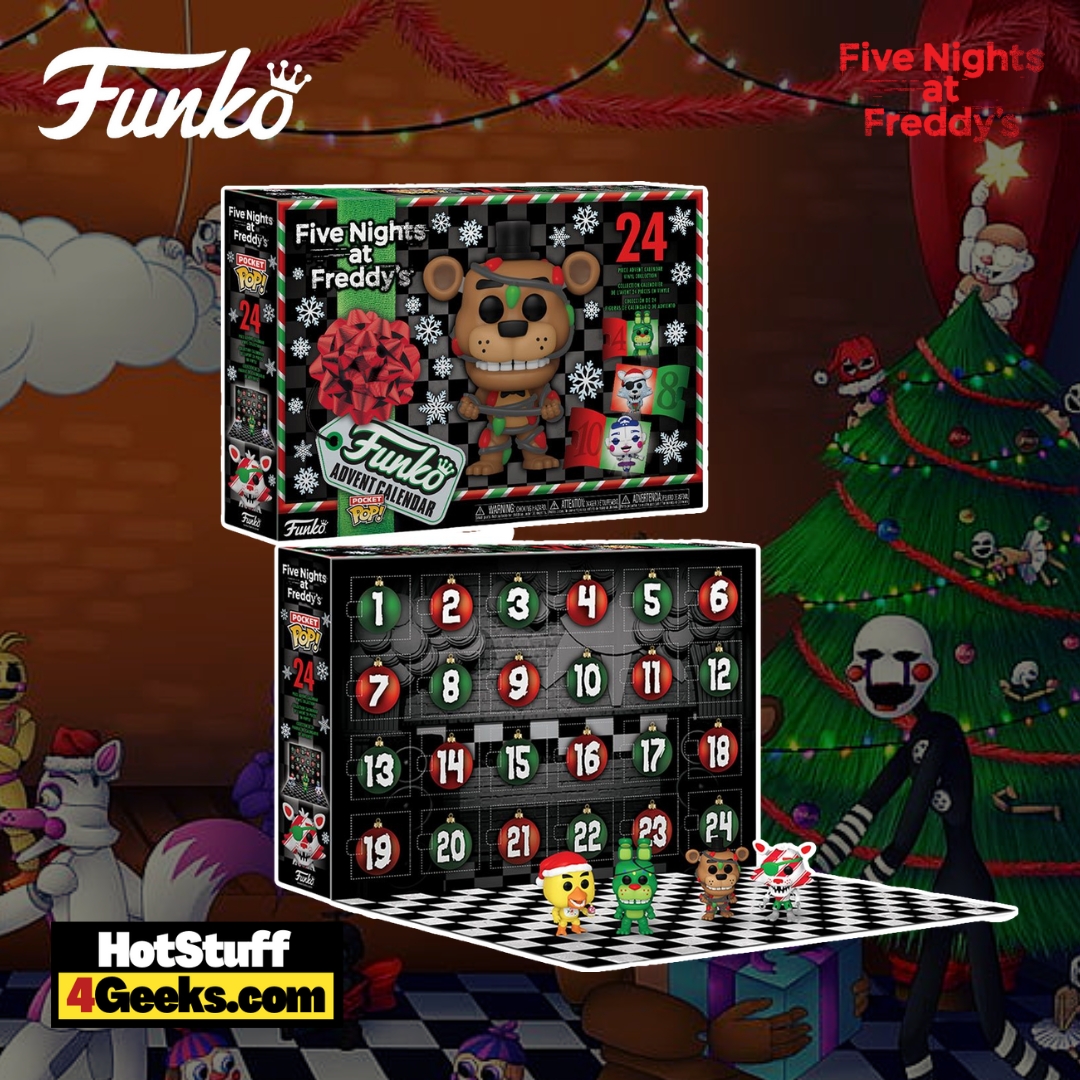 Fnaf Advent Calendar 2024 Funko Kanya Sheela