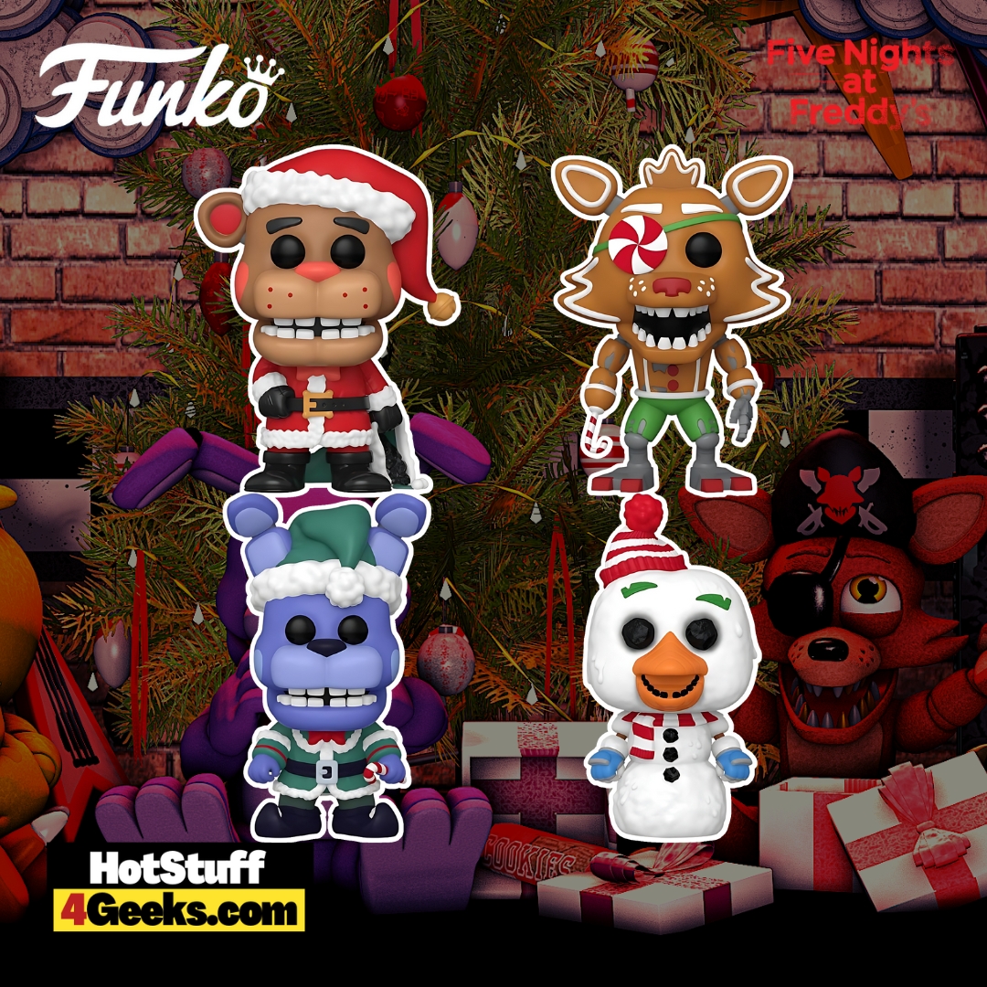 Yuletide Terror: The 2023 FNAF Holiday Funko Pops Release