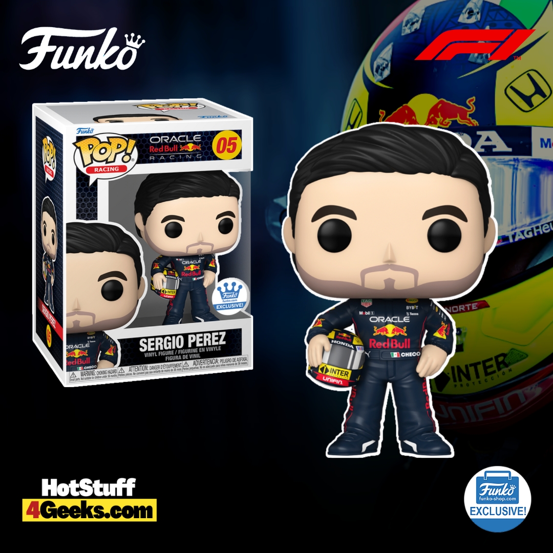 Funko on X: Go! Race down the track with our Oracle Red Bull Racing set,  including exclusive Pop! Sergio Pérez with helmet & Pops! Sergio Pérez &  Max Verstappen. Also pulling into