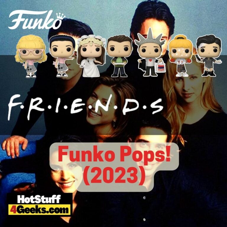 Funko Pop! Television: Friends Wave 4 Funko Pop! Vinyl Figures  (2023 release)