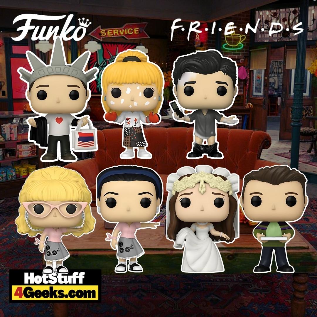 Funko Pop! Television: Friends Wave 4 Funko Pop! Vinyl Figures  (2023 release)