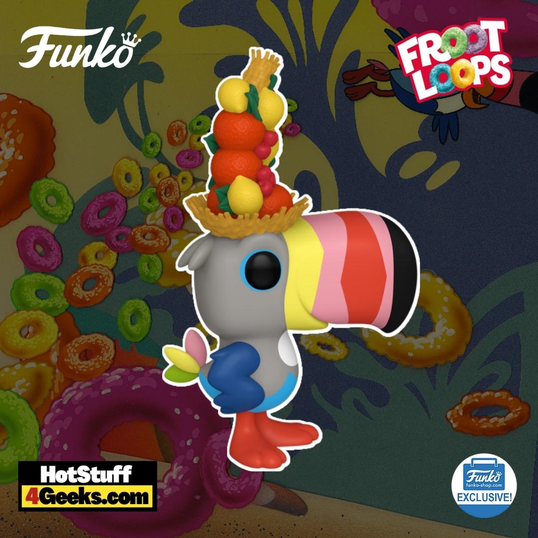 Funko Pop! Ad Icons: Kellogg’s Froot Loops - Toucan Sam with Fruit Hat Funko Pop! Vinyl Figure - Funko Shop Exclusive