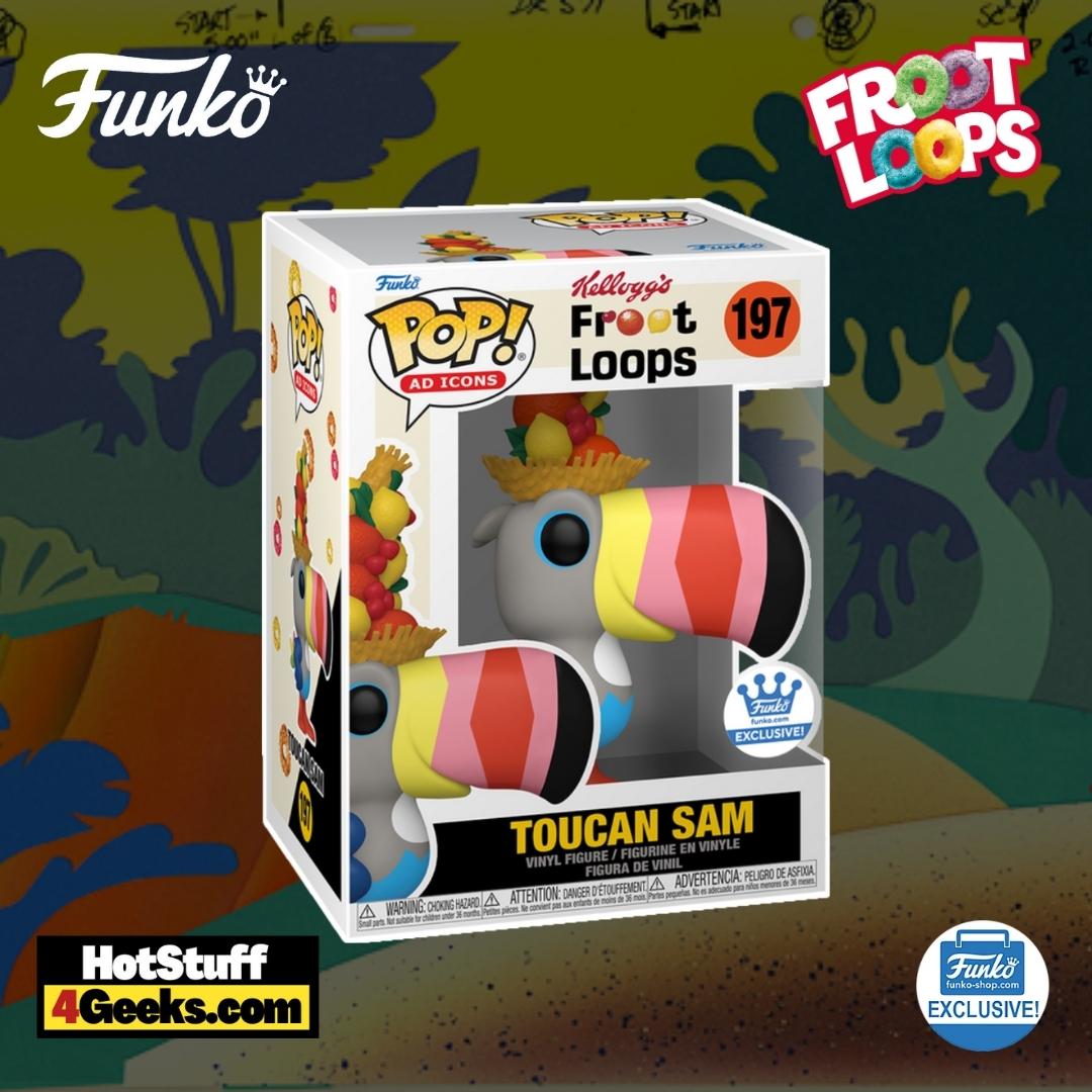 2023 New Froot Loops Toucan Sam With Fruit Hat Funko Pop