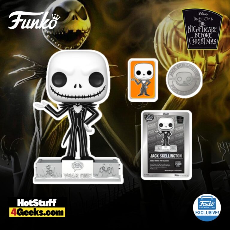 2023 NEW Funko 25th: Jack Skellington Funko Pop! Box