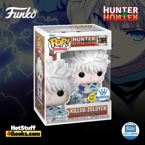 2023 NEW Hunter x Hunter: Killua Zoldyck Glow Funko Pop!