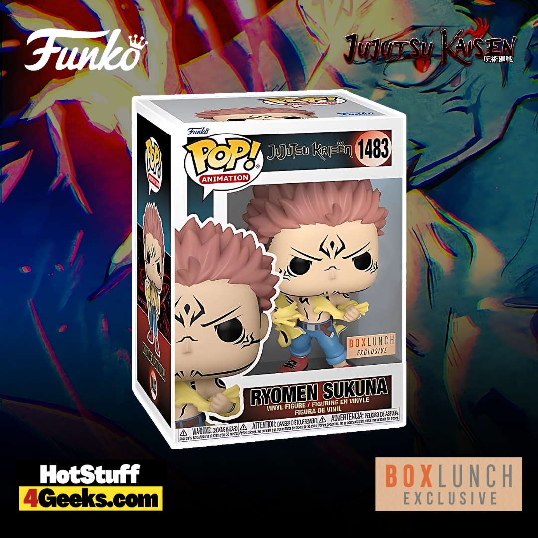 Funko Pop! Animation Jujutsu Kaisen Ryomen Sukuna Vinyl Figure - BoxLunch  Exclusive