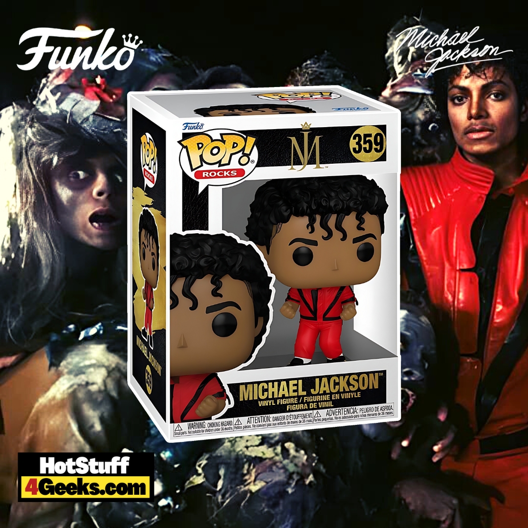 Funko Pop! Rocks: Michael Jackson (Thriller) Funko Pop! Vinyl Figure