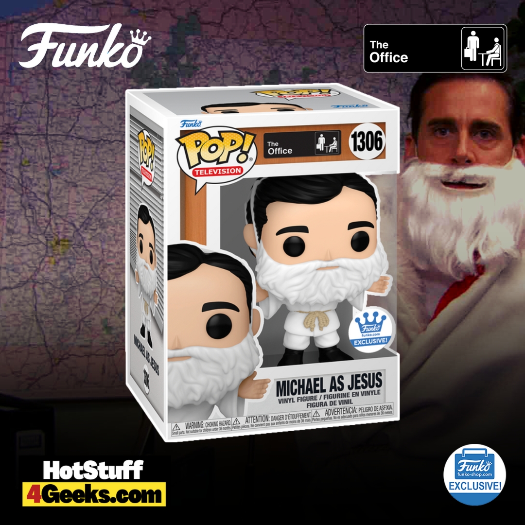 Funko Pop! The Office: Michael as Jesus Funko Pop! Vinyl Figure - Funko Shop Exclusive