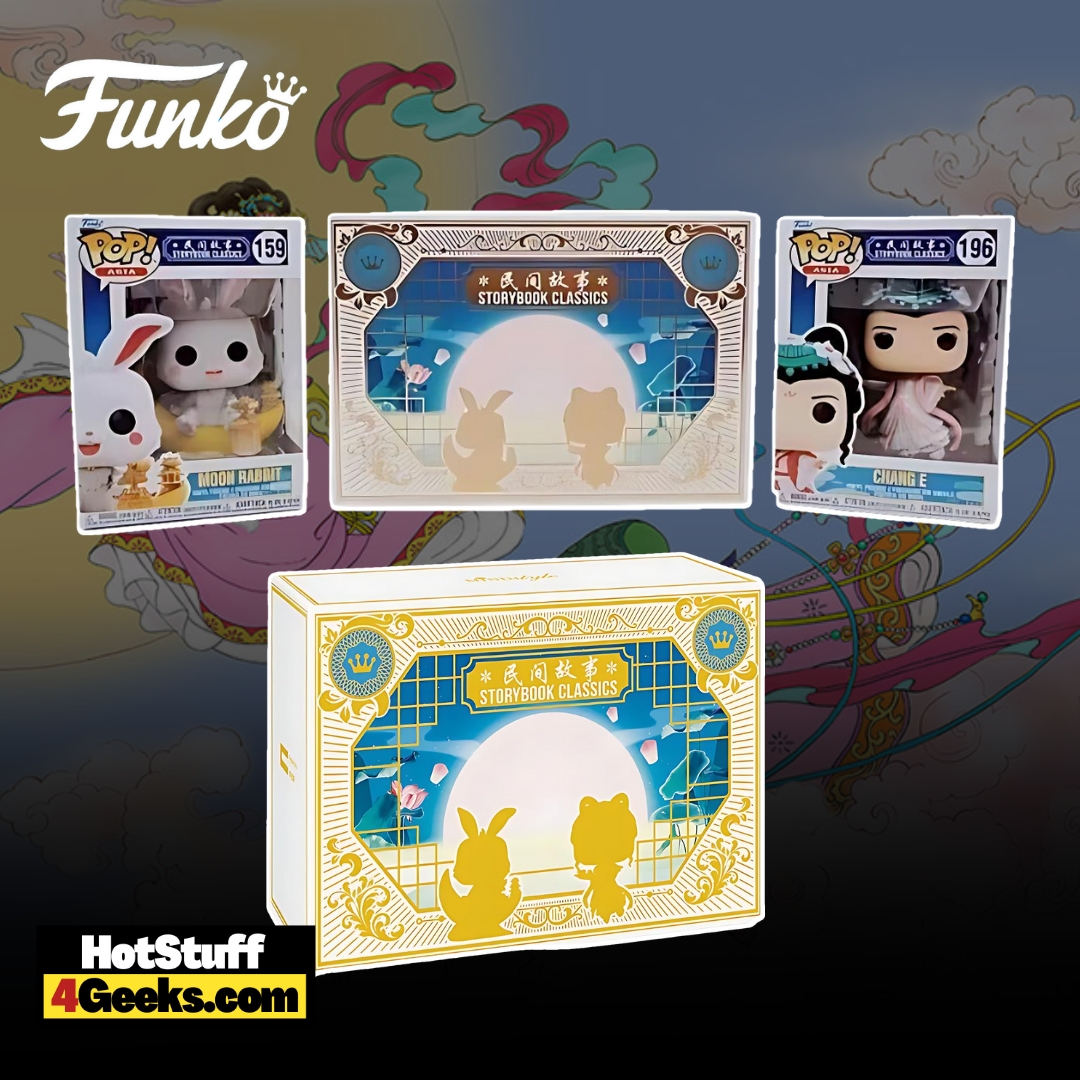 Funko Pop! Asia: Storybook Classic - Moon Rabbit and Chang'E with Gift Box Funko Pop! Vinyl Figure