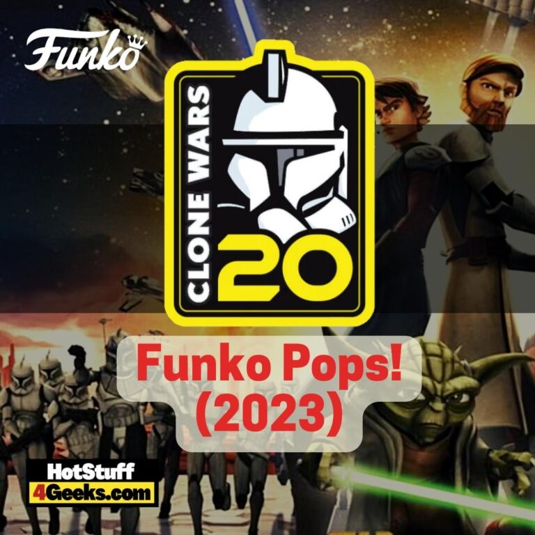 Funko Pop! Star Wars: Clone Wars Animated Series 20th Anniversary Funko Pops (2023 release)