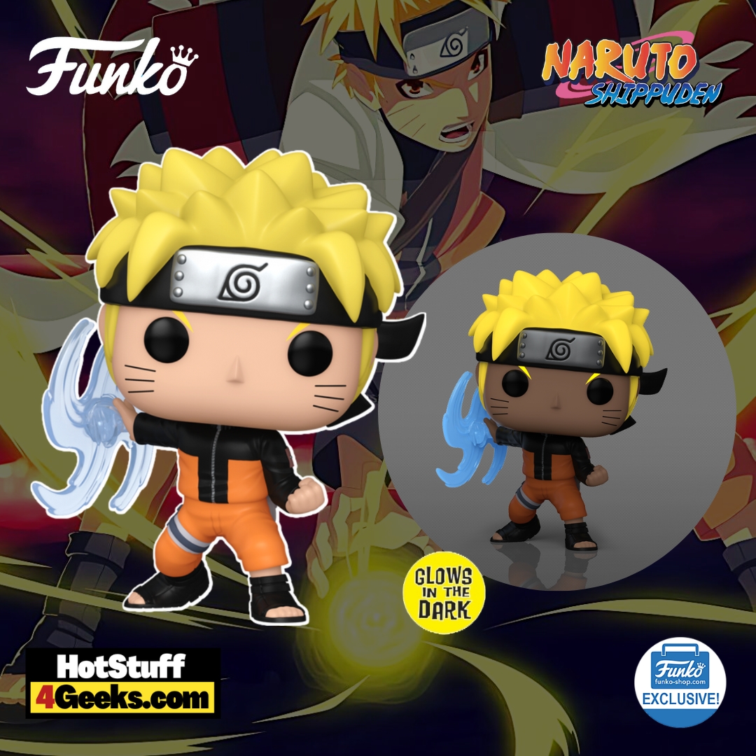 Funko Pop! Naruto Uzumaki with Rasengan (Glow) Naruto Shippuden  889698609265