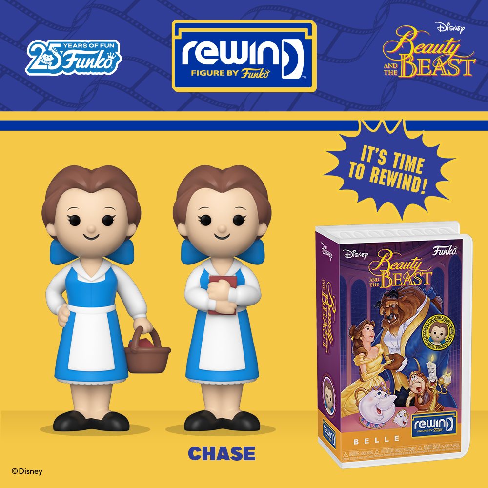 Rewind (Beauty and the Beast) with Belle Holding a Book Chase