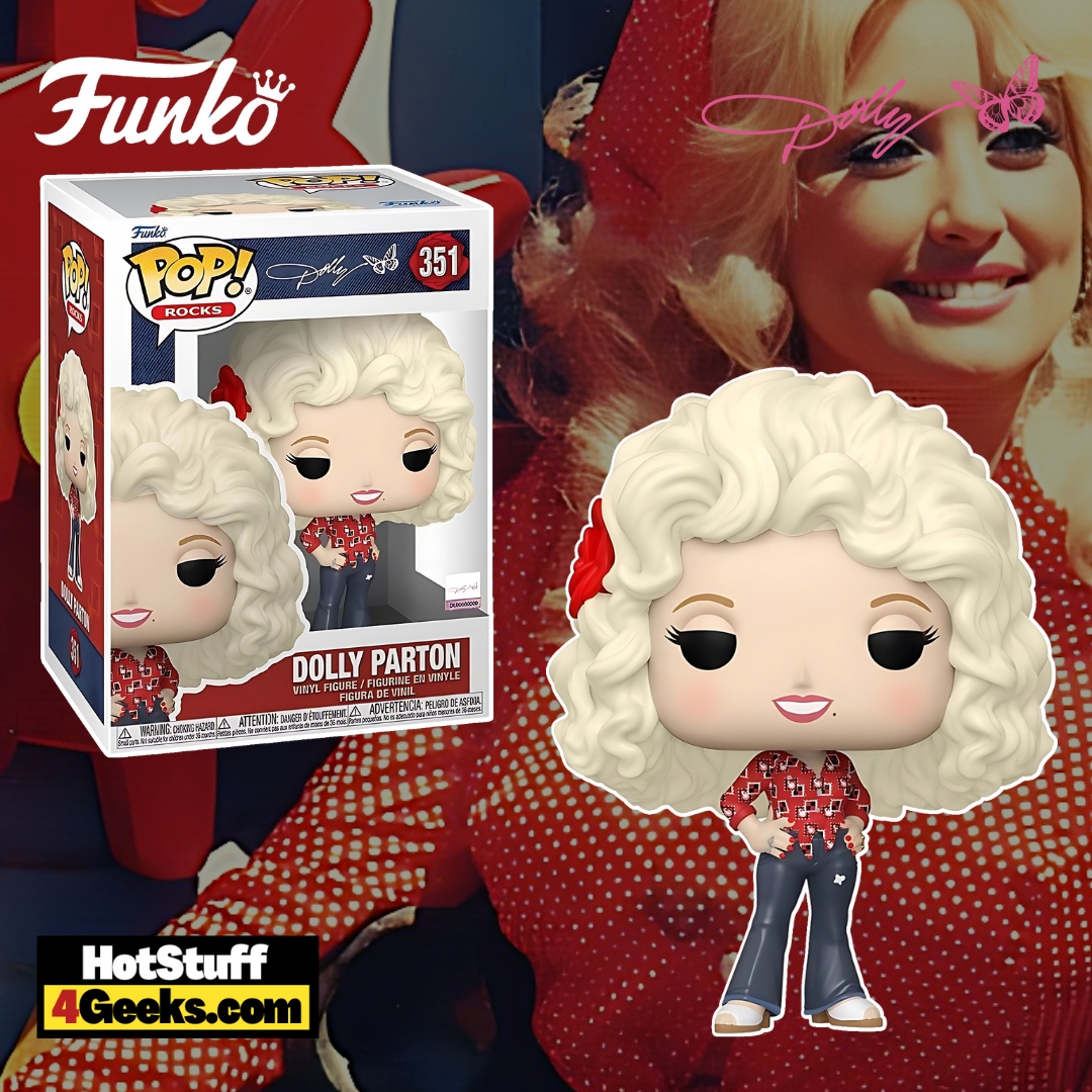Funko Pop! Rocks: Dolly Parton (1977 Tour)Funko Pop! Vinyl Figure (2023 release)