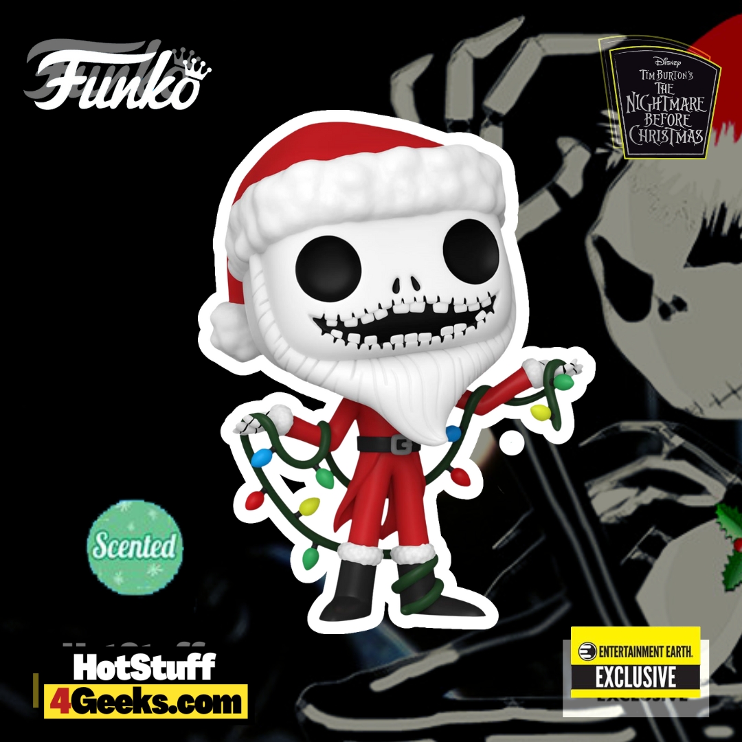 2023 NEW NBC: Santa Jack (Scented) Funko Pop! EE Exclusive