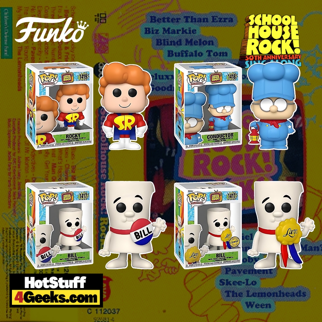 Schoolhouse Rock Funko Pops 2 1 