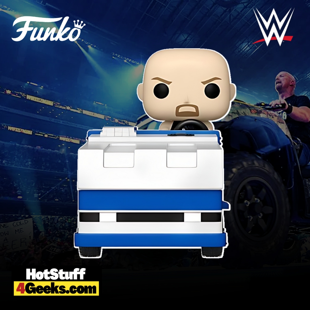 2023 NEW "Stone Cold" Steve Austin on Zamboni Funko Pop!