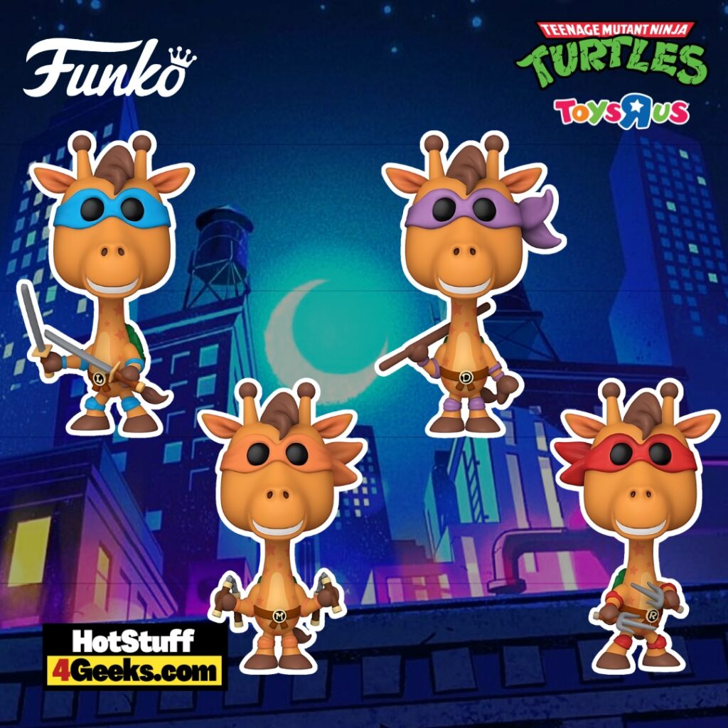 Geoffrey Goes Ninja TMNT x Toys R' US Funko Pop! Crossover