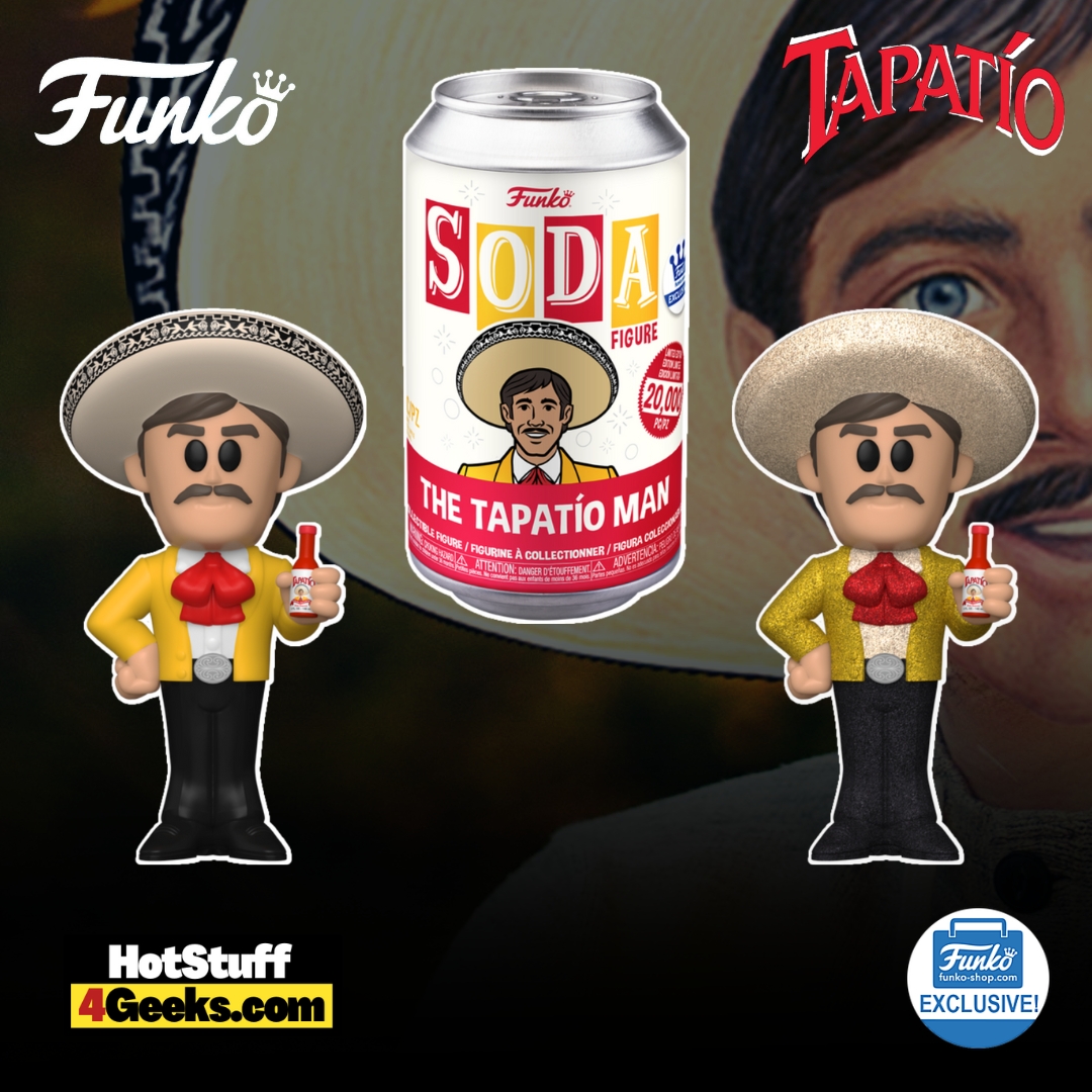 Funko Pop! Soda: Tapatío Man Funko Vinyl SODA with Diamond Chase Variant – Funko Shop Exclusive (2023 release)