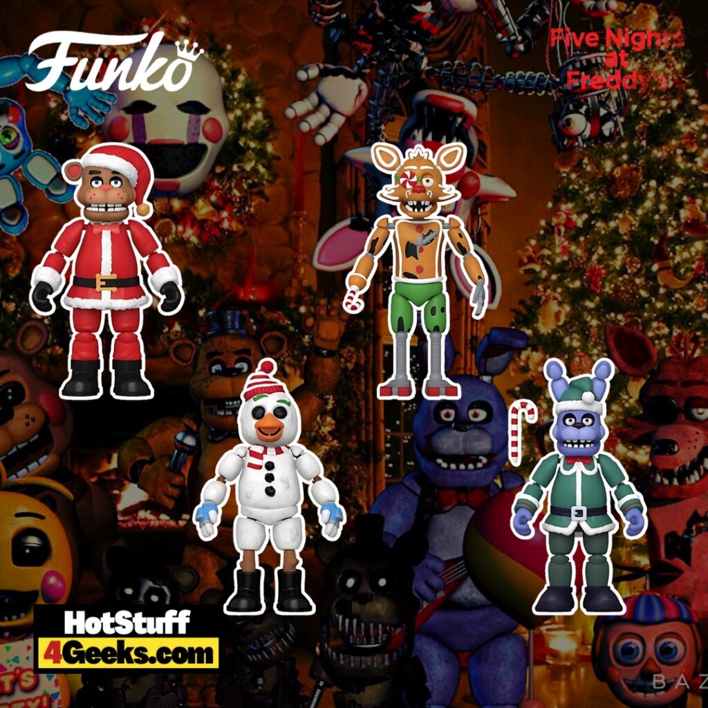 Yuletide Terror The 2023 FNAF Holiday Funko Pops Release