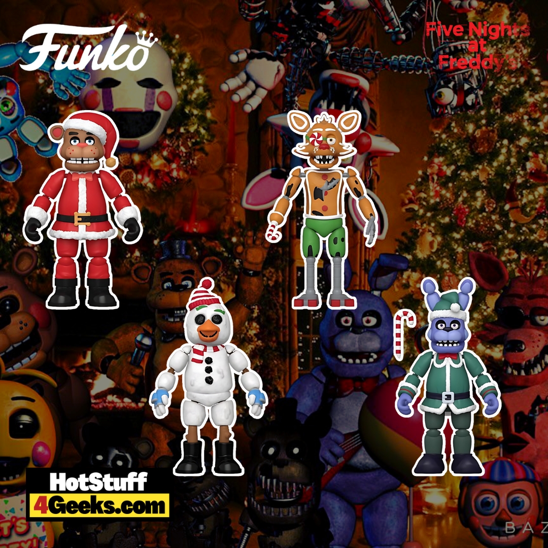 NEW FUNKO Christmas FNAF Freddy's line!!! : r/fivenightsatfreddys