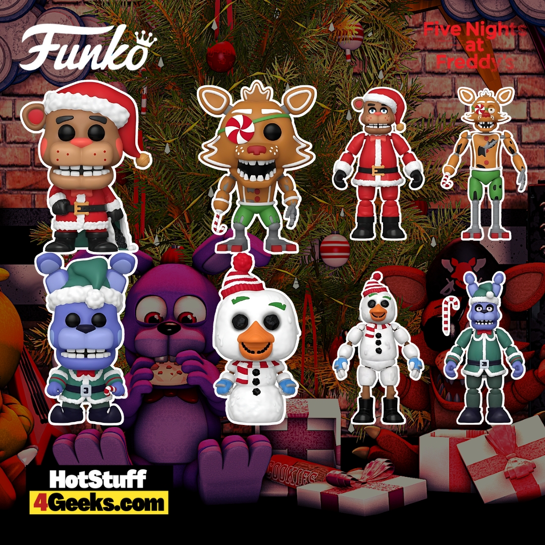 Yuletide Terror: The 2023 FNAF Holiday Funko Pops Release