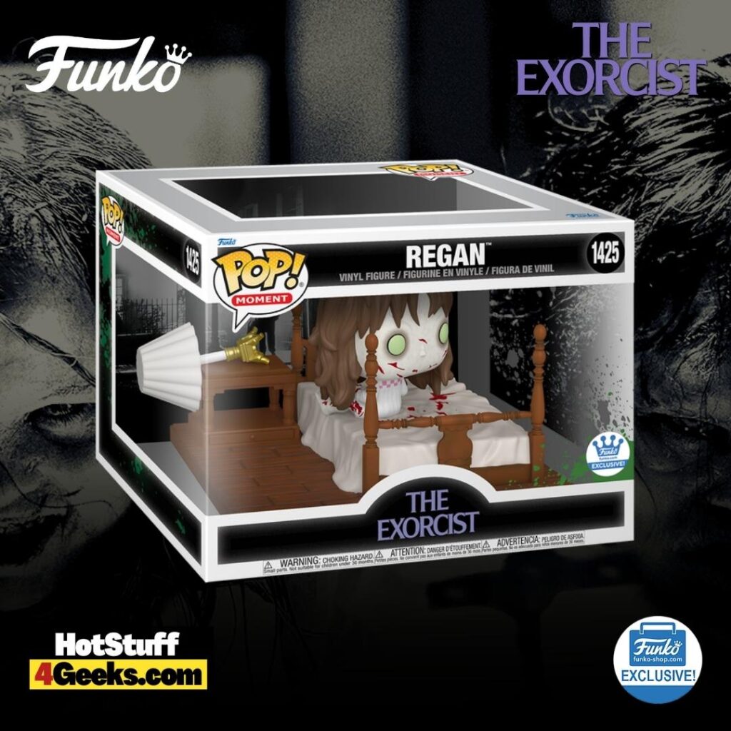 2023 NEW The Exorcist Regan in Bed Funko Pop! Moment