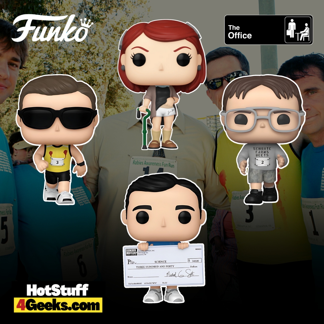 2023 NEW The Office: Fun Run Funko Pops! An Office Special